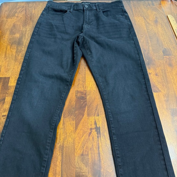 Lucky Brand Mens 412 Athletic Slim Jeans Black Wash Size 32x32 - Picture 3 of 9